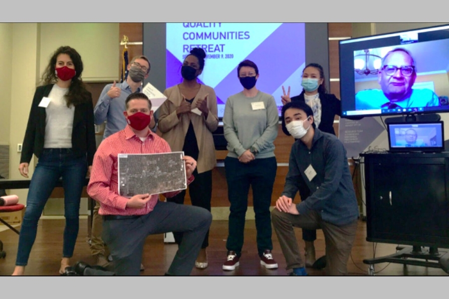 Community representatives at the Quality Communities Retreat.