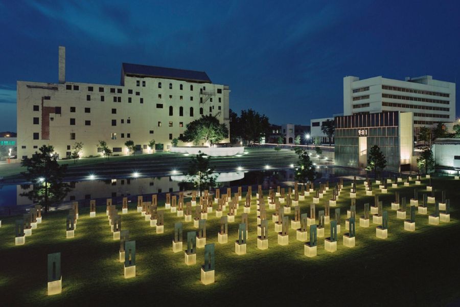 The Oklahoma City National Memorial.