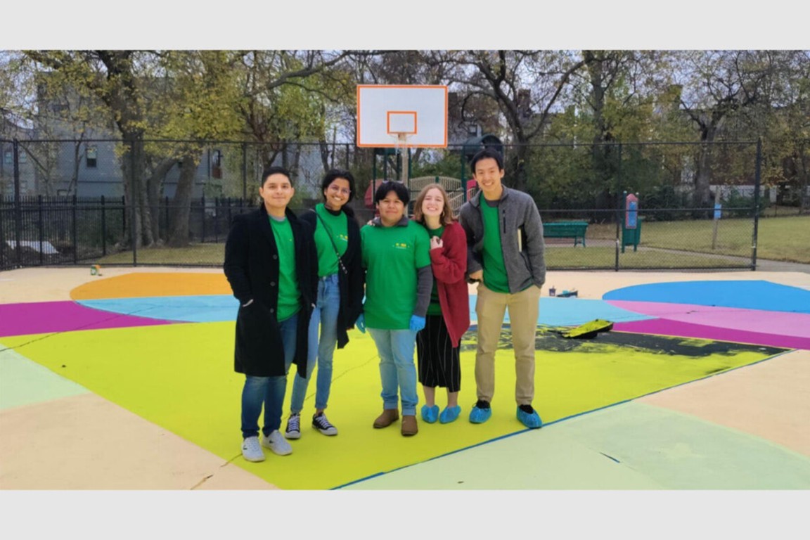 Felipe Flores, Janvi Patel, Gilbert Magana, Madelyn Novosad, and Hiroki Mishima.