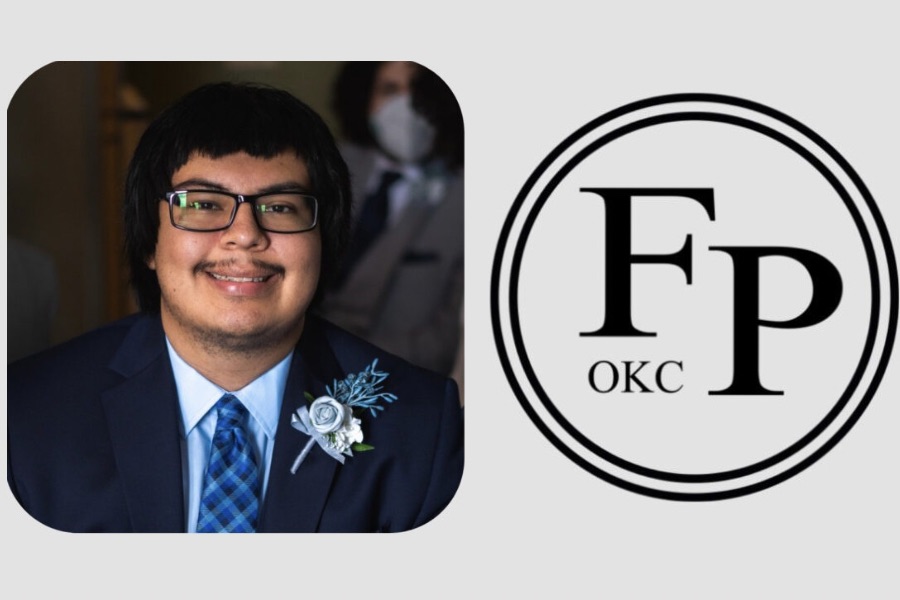 Anthony Rodriguez and the Oklahoma City Free Press logo.