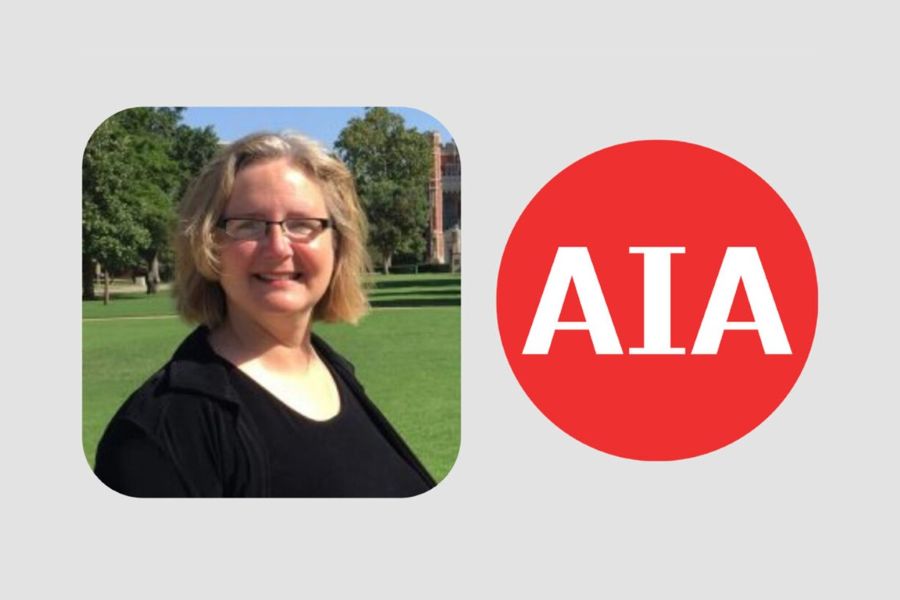 Lee Fithian with the A I A logo.