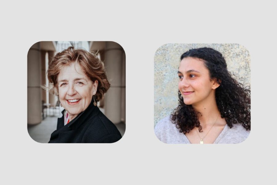 Marjorie Callahan and Kristi Saliba.