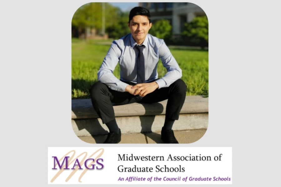 Felipe Flores and the Midwestern Association of Graduate Schools logo. 