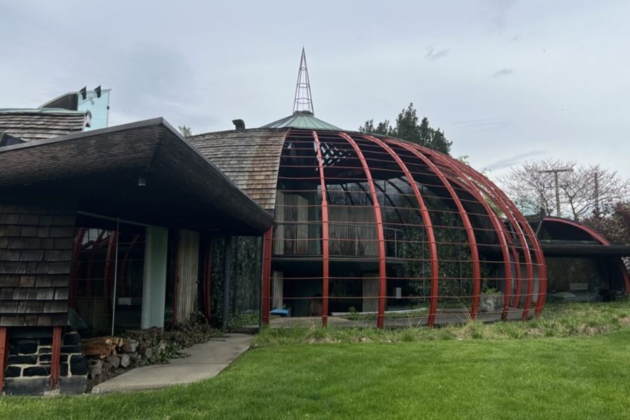 The Sam and Ruth Van Sickle Ford House designed by Bruce Goff.
