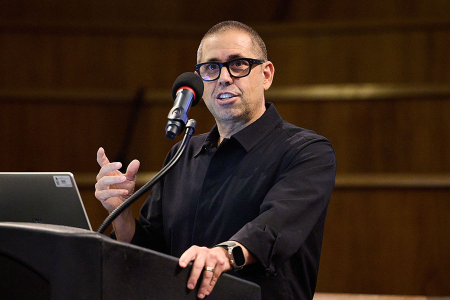 O U watchtower and Oklahoma City Community College campus.