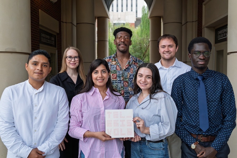 Members of the Telesis editorial team.