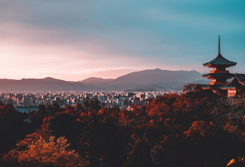 scenic view in Japan