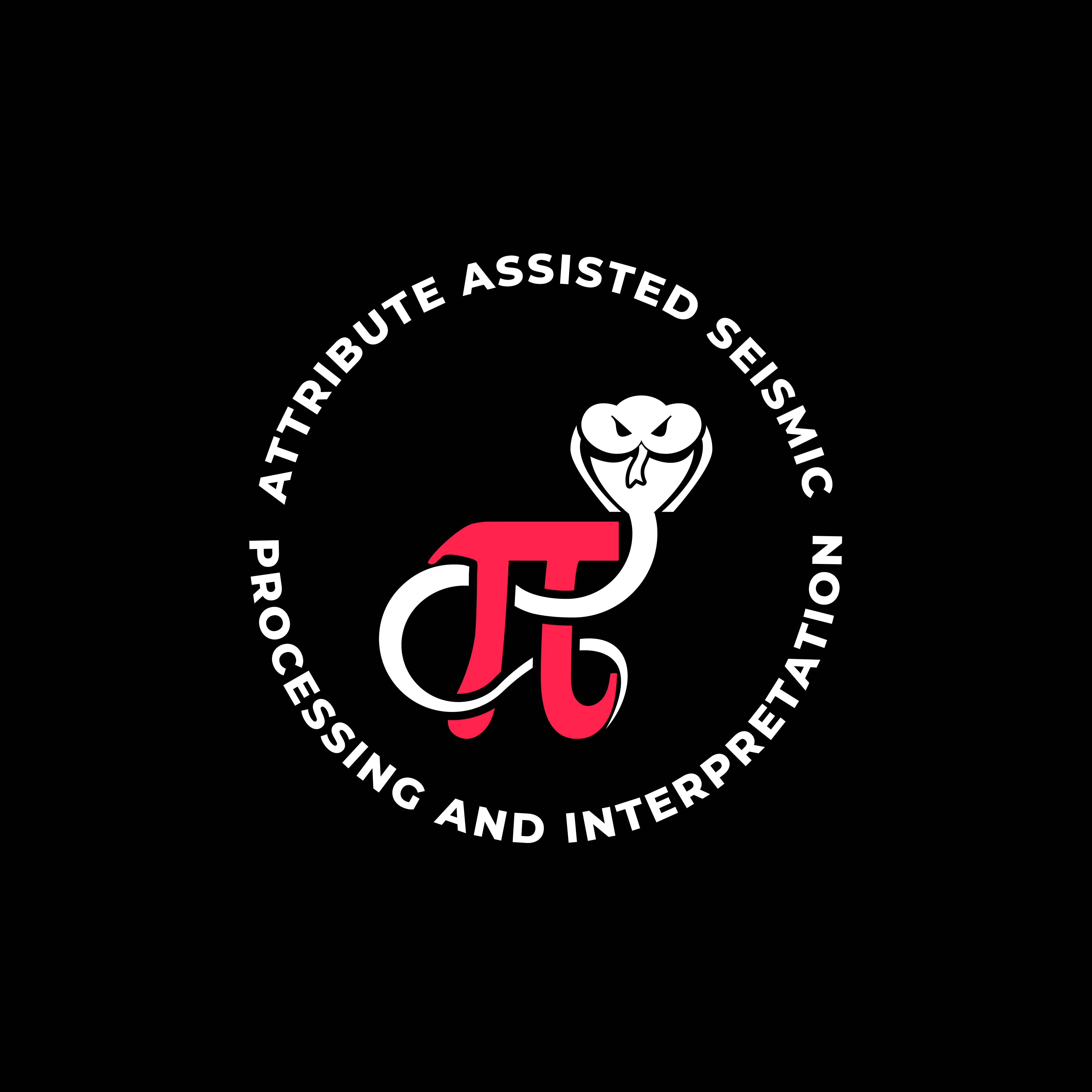 AASPI logo of a white snake wrapped around a pi symbol.