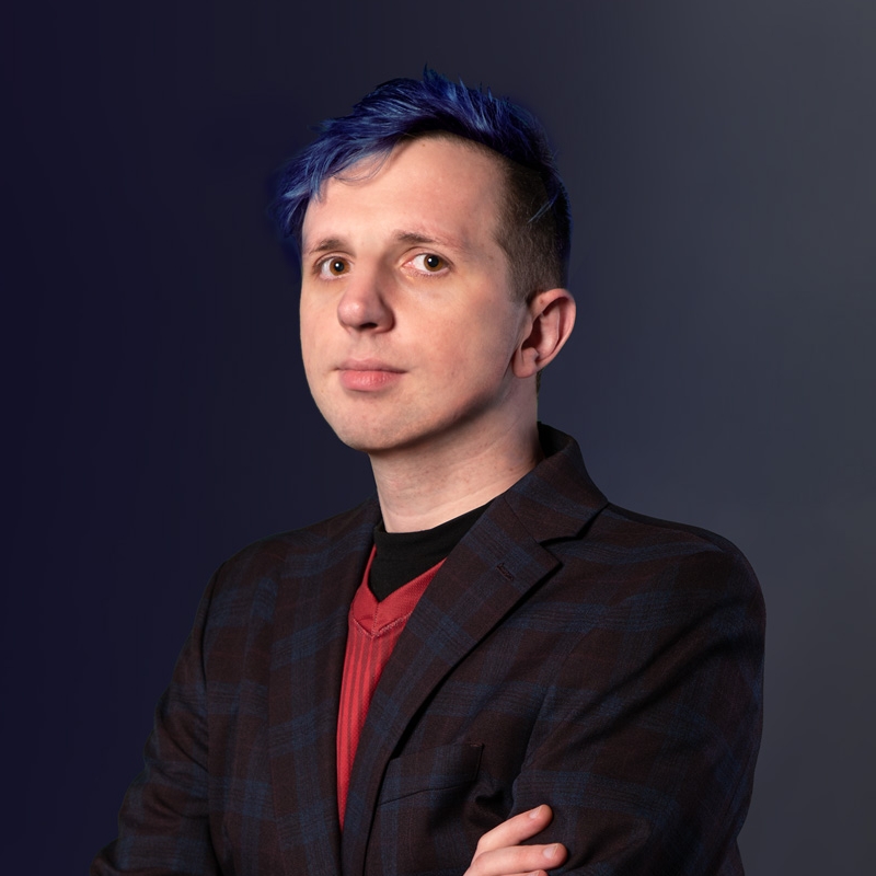 Portrait of Taylor Gamble.