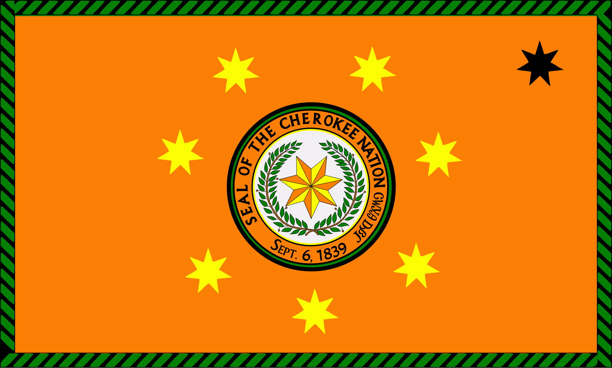 Larger view of Tribal Flag