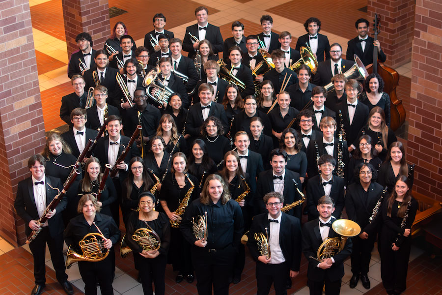 The OU Symphony band. 