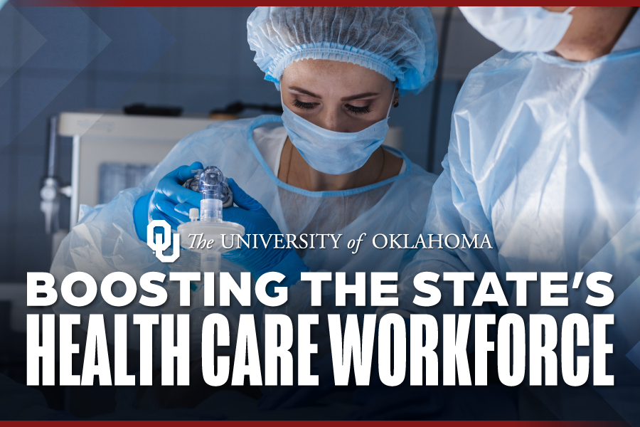 Image reading: Boosting The State's Health Care Workforce.