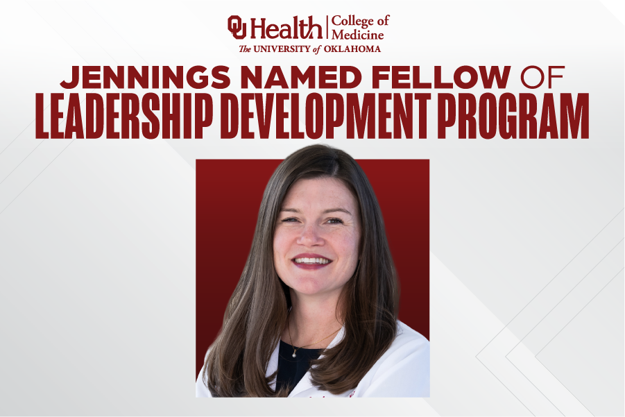 Image reading: Jennings Named Fellow of Leadership Development Program.