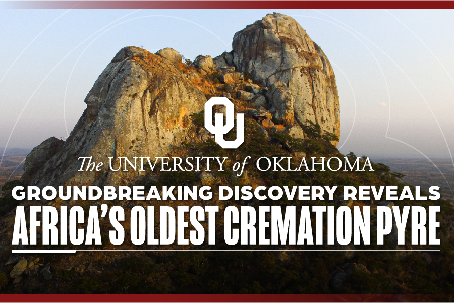 Image reading: groundbreaking discovery reveals africa's oldest cremation pyre.