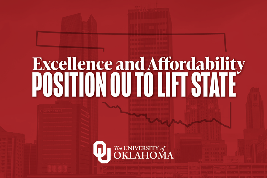 Graphic reading: Excellence and Affordability Position OU to Lift State.