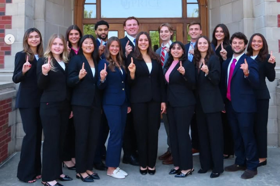 The team behind Crimson Cubes. A varied team comprised of both men and women.