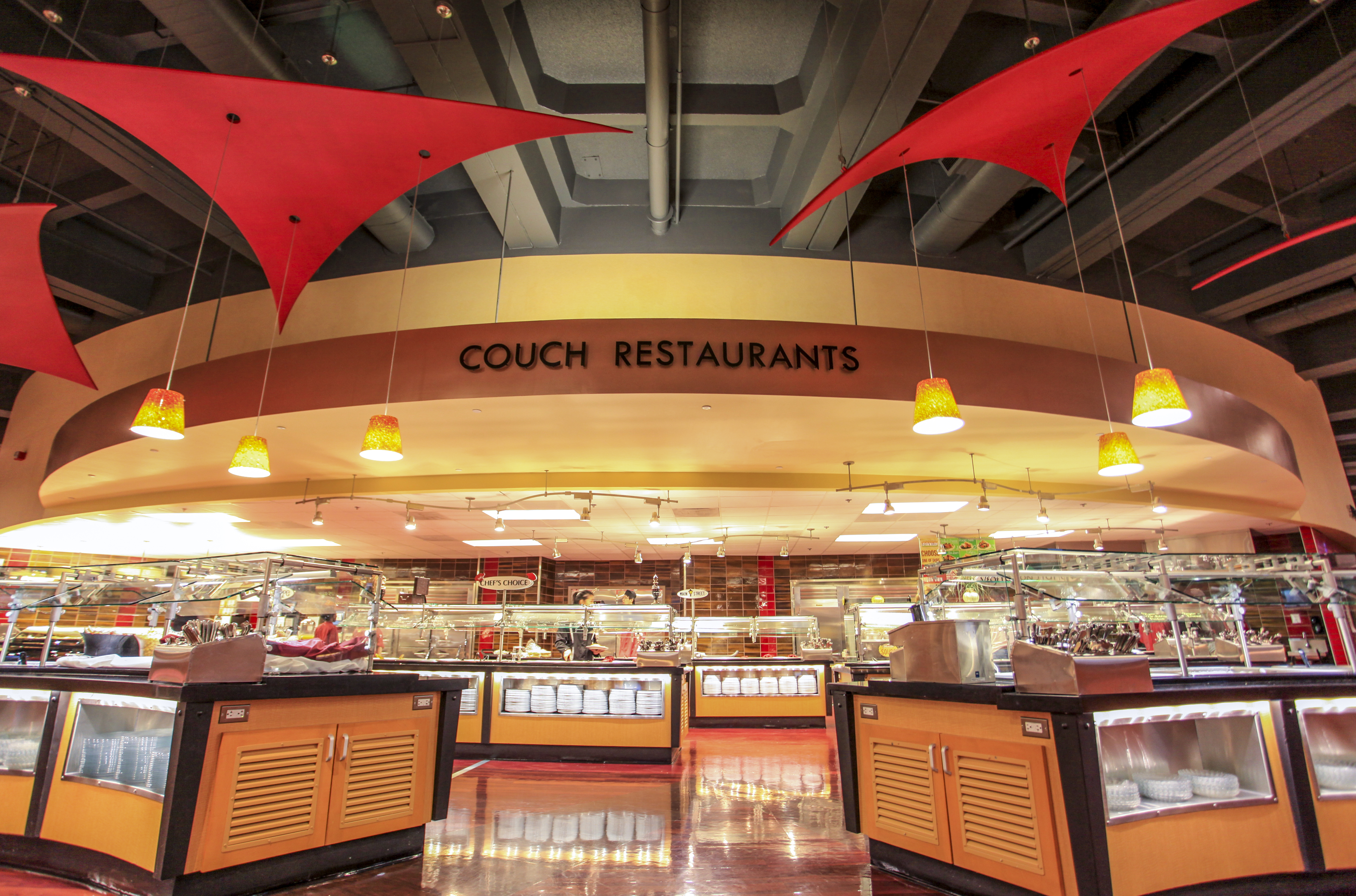 Couch Restaurants buffet