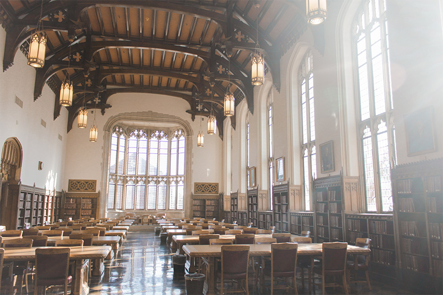 Bizzell Memorial Library.