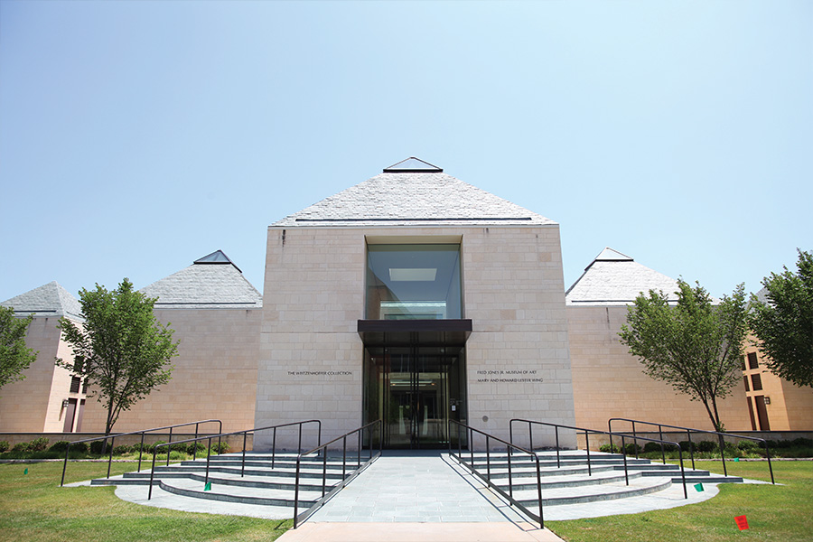 Fred Jones Jr. Museum of Art.