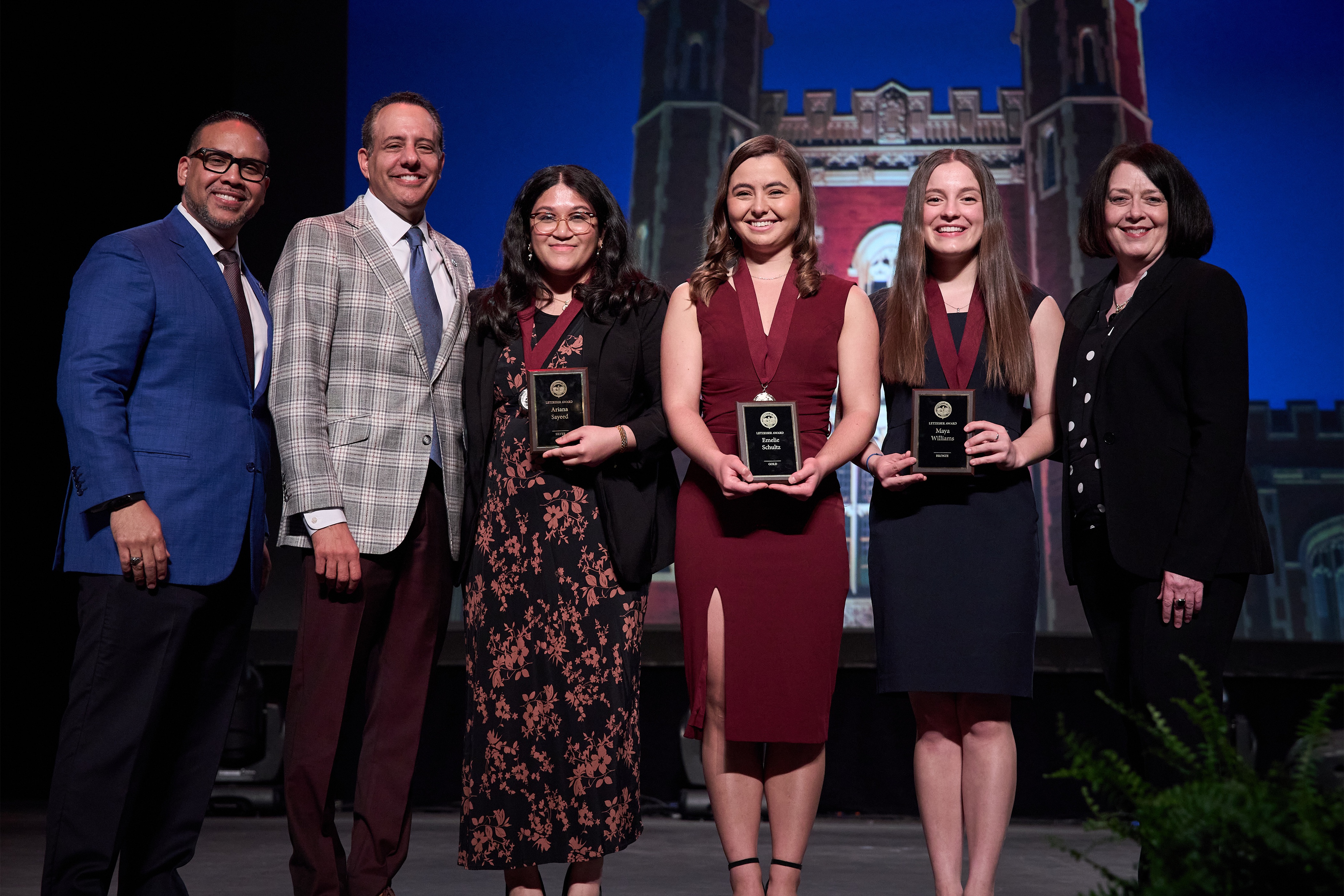 Campus Award Recipient group photo from 2025.