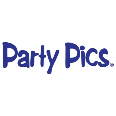 Party Pics logo. 