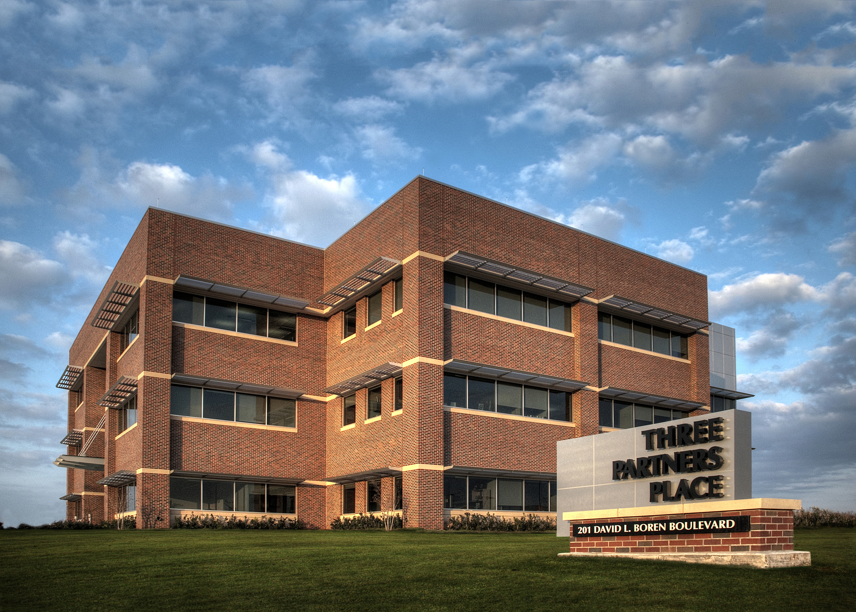 Three Partners Place building.