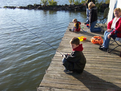 Fishing Tournament - Gareth Morton, Virginia Edmonds, Quinn Stewart