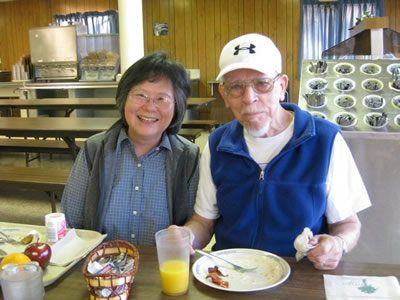 Chuck Carpenter and Julia Yoshida