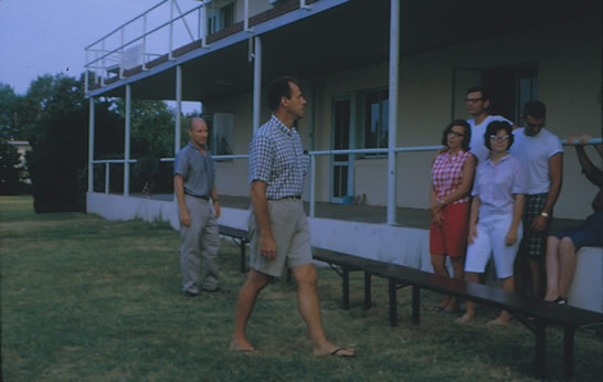 Keever Greer, Carl Riggs, and ?