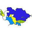 map of Central Asia