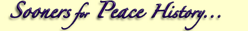 Sooners for Peace History
