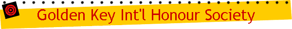 Golden Key Int'l Honour Society