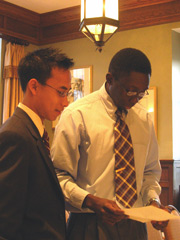 Past and present presidents of IAC